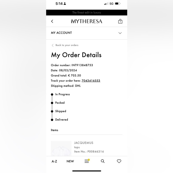 NEW JACQUEMUS LE BISOU PERLE DENIM SHOULDER BAG - Picture 9 of 12